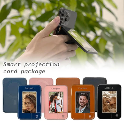 New Four-Colour DIY E-Ink Screen NFC Function Phone Case Mmagnetic Screen Card Case Holder For Iphone 13/14/15